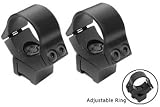 B-Square 10101 1 Interlock Adjustable Rings, 11mm Dovetail