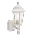 COACHMAN Outdoor 6 Sided Lantern PIR Security Wall Light in White