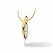 1/4 Carat DTW three round diamond pendant