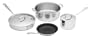 All-Clad Stainless 6-Piece Cookware Set with Nonstick Fry Pan