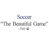 Soccer t-shirt: PELE QUOTE SOCCER TEE