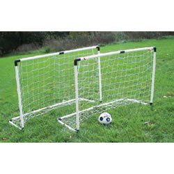 Mitre Lightweight Two-Goal Soccer Set