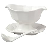Pfaltzgraff Providence 3-Piece Sauce Server