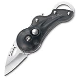 Buck Transport Translucent Smoke Hdle Plain Blade Knife