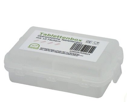 1 x Medikamentenbox Tablettenbox