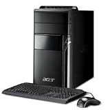 Acer Acer Aspire M3201, MS Windows Vista Home Premium, Athlon64 X2 Dual Core 4400+ 2.3 GHz, 1GB Memory, 320GB Hard Drive, DVDRW, Europc 1 Year Return to Base Warranty
