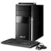 Acer Acer Aspire M3201, MS Windows Vista Home Premium, Athlon64 X2 Dual Core 4400+ 2.3 GHz, 1GB Memory, 320GB Hard Drive, DVDRW, Europc 1 Year Return to Base Warranty