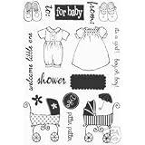 Simply Chic Flexible Stamps CLASSIC BABY Set of 18