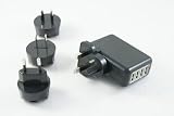 Multi Port USB plug - 4 Ports USB Charger with UK, EU, US & AU Plugs - supports iPad, Tablet, Kindle, eBook reader, Smart phone, iPod, MP3 Player, portable speaker and portable gaming console