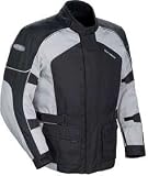 TOURMASTER/CORTECH SABER 2 MOTORCYCLE JACKET SILVER/BLACK