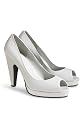 Spiegel Leather Peep-Toe Platform Pump