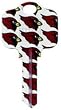 Arizona Cardinals Kwikset KW1 House Key