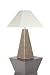 Raffles Wicker Pyramid Lamp