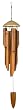 Asli Arts Collection C703 Medium Spun Bamboo Chime, Kiwi Green