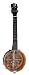 Luna Guitars B8 ULU 8-Inch Banjolele w/ Gigbag