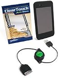 Apple iPod touch FlexiSkin Starter Kit (ClearTouch Anti-Glare, USB (Black), Smoke Grey)