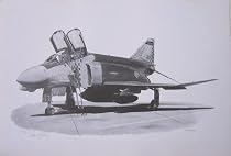 F-4 Phantom by David Gray Fine Art Print Poster