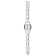 Swatch Women's CORE COLLECTION YSS213G Silver Stainless-Steel Quartz Watch with White Dial