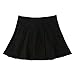 Bienzoe Girl's Stretchy Pleated Durable Teflon Adjustable Waist School Uniforms Skirt