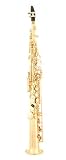 LA Sax BIG LIP Soprano Saxophone in a Gold Lacquer
