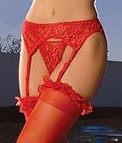 Elegant Moments Lace garterbelt & matching thong plus size 1218X