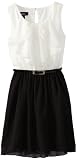 Amy Byer Girls 7-16 Bow Front Dress