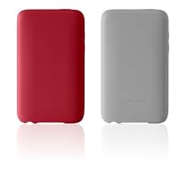 Belkin 2-Pack Silicone Sleeve Case for iPod touch 2G (Red/Gray)