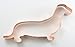 Dachshund Cookie Cutter 5.5 Inch Handcrafted in USA by The Fussy Pup
