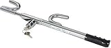 The Click-It Club Chrome Auto Steering Wheel Lock #1 Car Anti-Theft Device CLUB1200C ($2500 Guarantee)