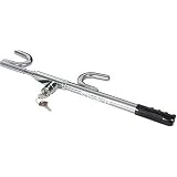 The Click-It Club Chrome Auto Steering Wheel Lock #1 Car Anti-Theft Device CLUB1200C ($2500 Guarantee)