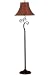 Richardson Floor Lamp Red/gold Bronze Image