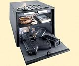 Gun Vault SAFE 10X8X14 16GA 8AA W/LIGHT Motion Detector W/Audio Alarm Audio Low-Battery Warning