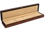 Laminated Burl Bracelet/Pen/Watch Box