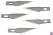 X-Acto X211 No. 11 Blade (5-Pack)