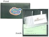 Florida Gators Embroidered Leather Checkbook Cover