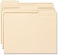 Smead Manila File Folder, 1/3-Cut Tab, Letter Size, Manila, 100 per Box (10330)