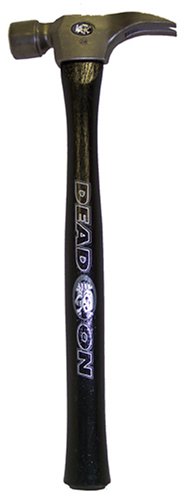 Dead On DO24 24oz Milled Face 18-Inch Straight Hickory Handle Hammer