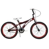 Huffy 20-Inch Boys Spectre Bike (Burst Red on Black)