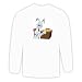 Long Sleeve T-shirt with typewriter, working, dog, desk