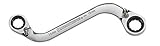 GearWrench 85230 14mm x 16mm Reversible S-shaped Double Box Ratcheting Wrench [並行輸入品]