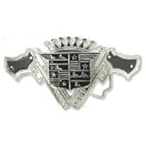 Double Guns Cadillac Belt Buckle