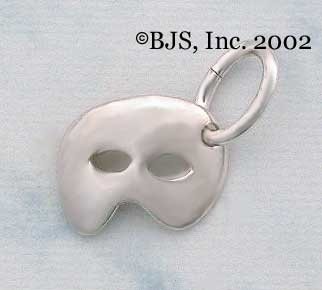 Phantom of the Opera Phantom Mask Sterling Silver Charm 31M5RQHKBKL Phantom of the Opera Phantom Mask Sterling Silver Charm