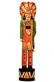 5 Foot Solid Wood Cigar Store Indian