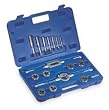 Westward 1PZ33 Tap/Die Set, 16 PC, HSS