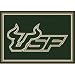 South Florida Bulls 3' 10" x 5' 4" Team Spirit Area Rug