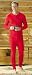 Union Suit Red