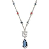 New York Rangers Crystal Logo Necklace