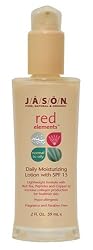 JASON Natural Cosmetics Red Elements Daily Moisturizing Lotion with SPF 15, Fragrance Free, 2 Ounces