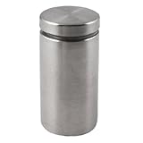 uxcell 広告釘　広告ネイル スクリュー　直径25mm 長さ50mm　ステンレススチール製　シルバートーン