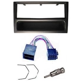 VAUXHALL CORSA/COMBO STEREO/RADIO FITTING KIT FASCIA/FACIA PLATE AERIAL ADAPTOR ISO LEAD & KEYS
